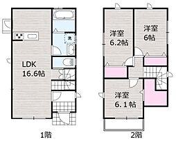 新築戸建　第2城ケ崎3丁目モデル　2号地