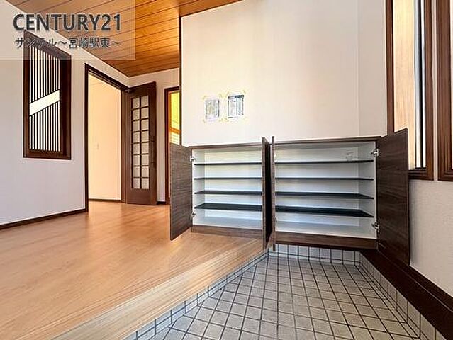 玄関 都城市上長飯町