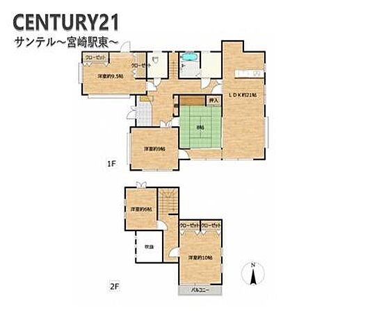 間取り 都城市姫城町