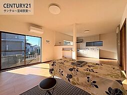 都城市高城町大井手　中古戸建 4LDKのリビング/ダイニング