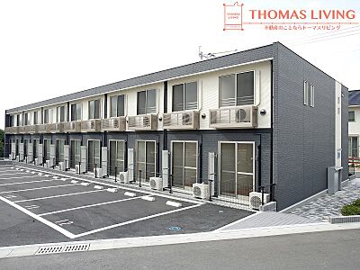 外観：粕屋町でのお部屋探しは、トーマスリビング粕屋店へご相談下さい