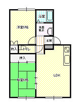 エルフローラまりふ 102 ｜ 山口県防府市鞠生町5-35（賃貸アパート2LDK・1階・53.63㎡） その2