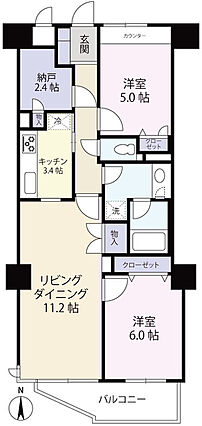 実際に室内をご...