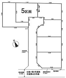 物件画像 東村山市久米川町2丁目 土地 4-5