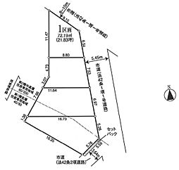 物件画像 調布市深大寺南町5丁目　土地　全4区画