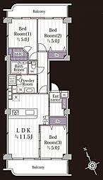 物件画像 ニューライフマンション武蔵野台 B棟