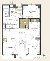 間取図画像 3SLDK
