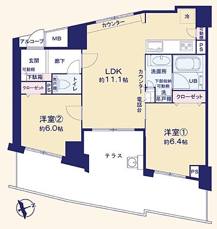 正しく管理するとフローリングは長持ち、全室洋室のプランは最近のスタンダード