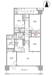 エフ・ユニバース 4LDKの間取図画像