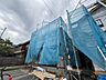 外観：建物のモデルハウスのご見学予約もスタートしました。当日のご見学予約も大歓迎ですので、お気軽にお問合せください。 