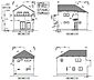 外観：住まいの輪郭を丁寧に描き出した外観設計図面です。端正なフォルムが暮らしの安心感を高め、これから描く未来の生活をしっかりと支える堅実な住まいとしての佇まいを物語っています 
