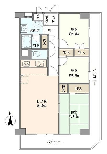 現地のご見学予約もスタートしました。最上階の角部屋5階です。
