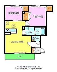 萩原天神駅 7.7万円