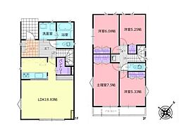 嵐山町菅谷　新築分譲住宅　全2棟　2号棟