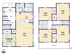 川越市三久保町　新築分譲住宅　全4棟　3号棟