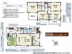 物件画像 坂戸市鶴舞4丁目3期　新築一戸建て