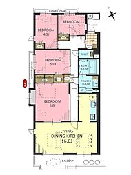 物件画像 川越ニューシティいせはらリバーサイド壱番館6号棟
