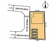 敷地広々60坪超×家庭菜園なども楽しめるお庭付き。前面道路は車通りが少なく、閑静な住宅街です。嬉しい並列3台駐車可能！