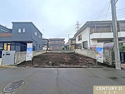 外観：【建築条件なし×更地渡し】敷地39.62坪！西武新宿線「入曽」駅から徒歩25分。お好きなハウスメーカー・工務店で建築可能です。