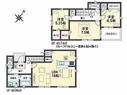日高市原宿第21 新築分譲住宅 全2棟 1号棟