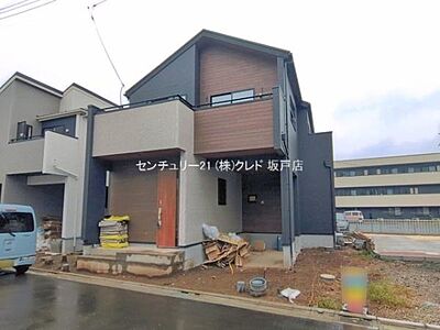 外観：制震Damper標準搭載・耐震等級3取得の地震の揺れに強い安心住まい。完成までもう間もなくです！