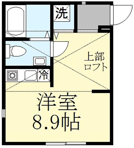 NEST冷泉町 1005｜京都府京都市中京区西ノ京冷泉町(賃貸アパート1R・1階・21.49㎡)の写真 その2