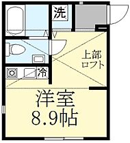 NEST冷泉町 205 ｜ 京都府京都市中京区西ノ京冷泉町（賃貸アパート1R・2階・21.49㎡） その2