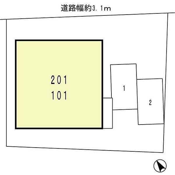 アムール ｜滋賀県草津市渋川１丁目(賃貸アパート2DK・1階・41.34㎡)の写真 その15