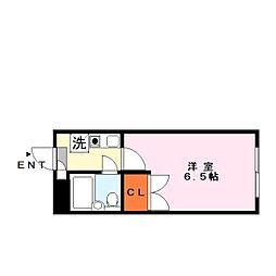 間取図画像 1K