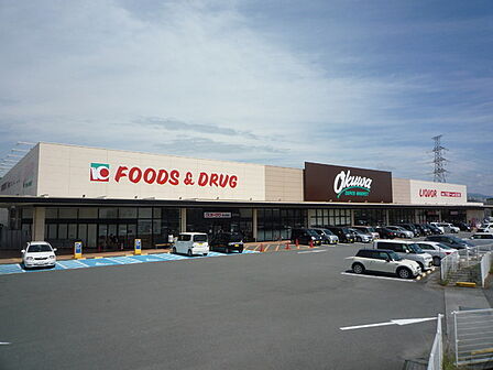 オークワ岩出西店まで1325m