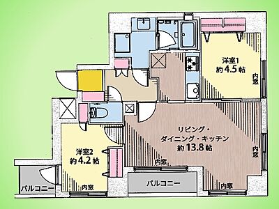 間取り：○間取り図○