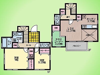 間取り：○間取り図○