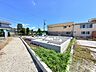 外観：敷地内の基礎工事が進む土地の様子です