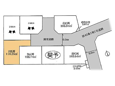 区画図:○区画図○ 区画図:○区画図○