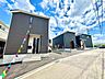 外観：新築の住宅が並ぶ静かな住宅街の外観です