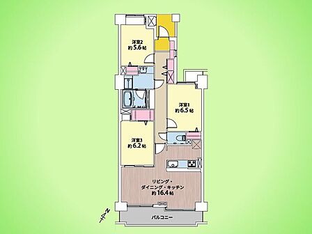 ○間取り図○