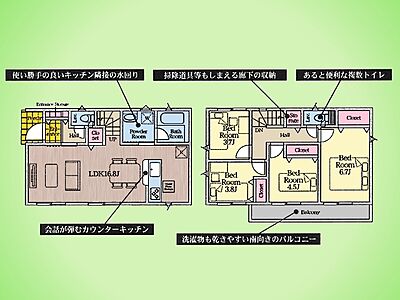 間取り:○間取り図○ 間取り:○間取り図○