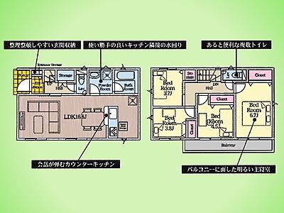 間取り:○間取り図○ 間取り:○間取り図○
