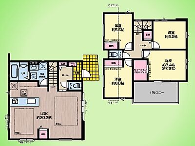 間取り:○間取り図○ 間取り:○間取り図○