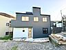 外観：建築中の戸建て住宅の外観