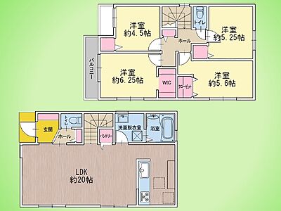 間取り:○間取り図○ 間取り:○間取り図○