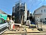 外観：建築中の戸建て住宅の外観