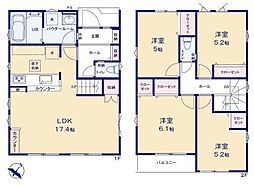 所沢市林1期　1号棟