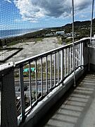 海を一望できます