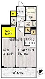タスキプライム テラス中村橋 2階/-