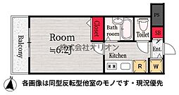 GENOVIA中野・都立家政 1Kの間取図画像