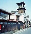 川越の時の鐘まで111m