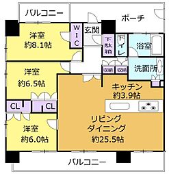 間取図画像 3LDK