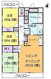 間取図画像 3LDK