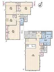 八王子市上柚木 新築一戸建て・全5棟 4号棟